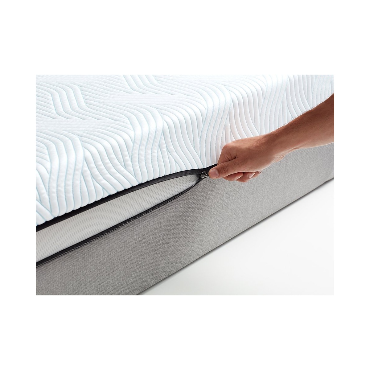 Housse amovible zippée du matelas TEMPUR PRO SmartCool 21 cm
