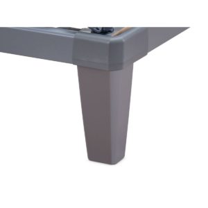 Pieds design Dual 25 cm ardoise